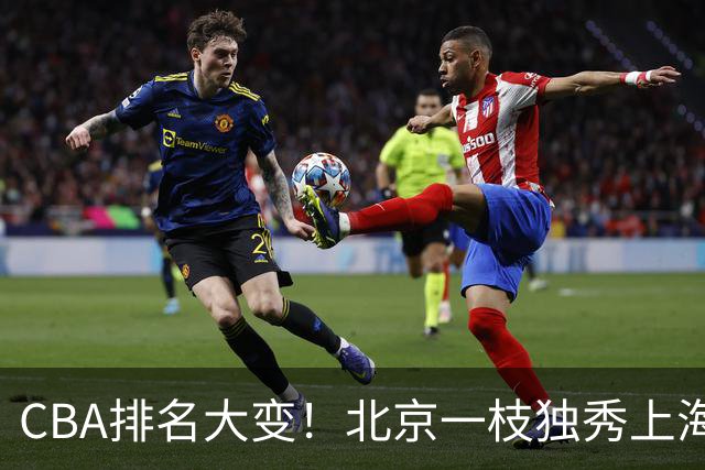 CBA排名大变！北京一枝独秀上海第3，辽宁第4广东第15，新疆连败宁波一胜难求